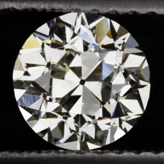 1.  06ct G Si1 Vintage Old European Cut Diamond Certified Art Deco Antique 1 Carat