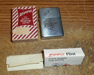 Late 1940s/early 1950s Zippo Full Size Lighter/with Box
