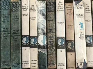 Vintage Nancy Drew Books 1930 - 1969 Set Of 12