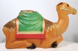 Vintage Christmas Nativity Empire Blow Mold Camel Not Lighted