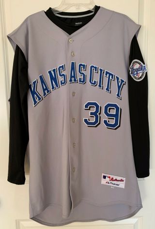 Kansas City Royals Roberto Hernandez 39 Majestic Team - Issued Jersey (size 48)