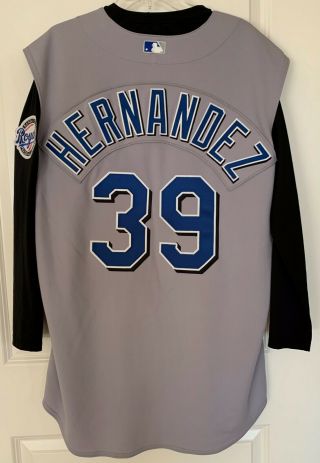 Kansas City Royals ROBERTO HERNANDEZ 39 Majestic Team - Issued Jersey (Size 48) 2