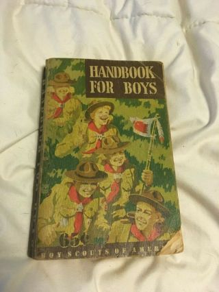Handbook For Boys Boy Scouts Of America Book Vintage 1948