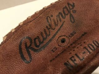 Vintage Rawlings NFL - 100 Officially Licensed Football - Deflated (D1) 3