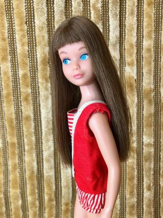 Vintage Skipper Doll Brunette - A Beauty - Barbie 