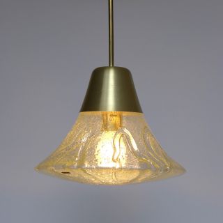 Doria Leuchten Glass Ceiling Lamp Mid Century Modern 1970 Stilnovo Arteluce