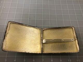 Judd ' s Vintage Hallmarked Silver Cigarette Case 2