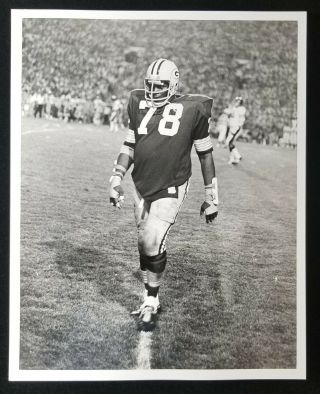 1960s Green Bay Packers Football Vintage Photo Kodak Film Robert Brown