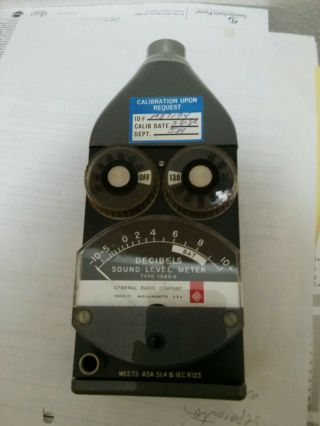 Sound Level Meter Type 1565 A Vintage