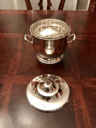 Authentic Tiffany Sterling Silver Wine Cooler/Ice Bucket 2