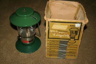 Vintage Great Coleman Propane 2 Mantle Lantern