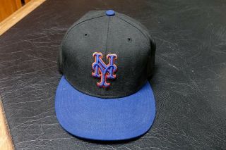 Pedro Martinez Game Ny Mets Hat / Cap Red Sox