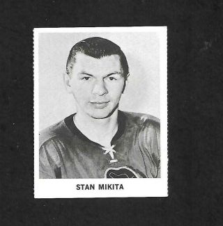 1965 - 66 Coca - Cola Coke Nhl Hockey: Stan Mikita,  Chicago Black Hawks