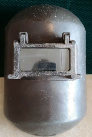 Vintage Fibre Metal Fiberglass Welding Helmets