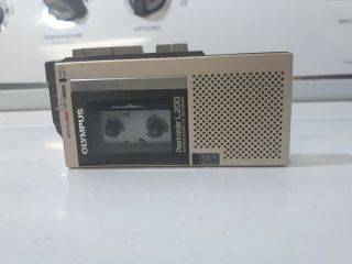Vintage Olympus Pealcorder L200 Microcassette Recorder