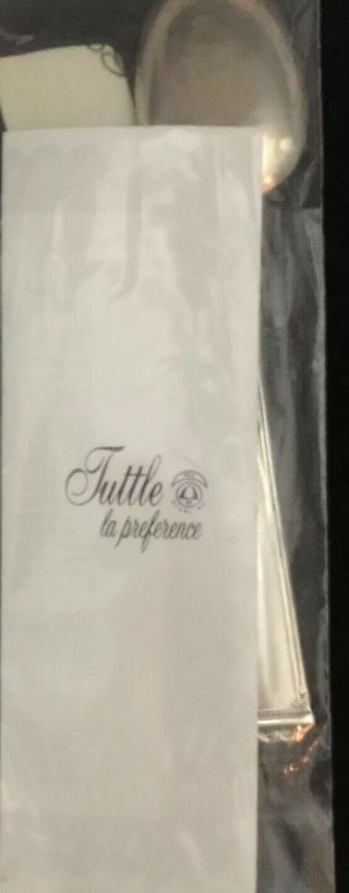 Tuttle La Preference Trianon Sterling Silver Teaspoon - 2