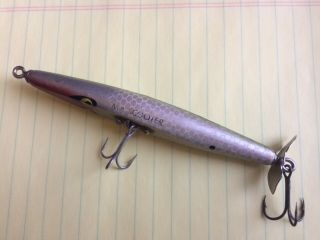Old Vintage Smithwick Wood Devils Horse Ma Scooter Fishing Lure Shad