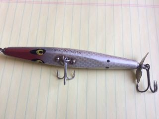 Old Vintage Smithwick Wood Devils Horse MA Scooter Fishing Lure Shad 2