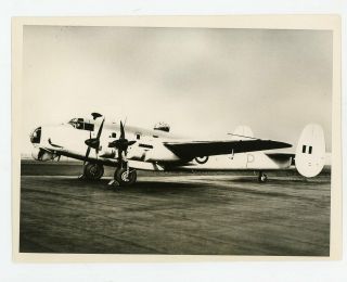 Photograph Of Avro Shackleton Prototype Vw129 1949 - Paul Cullerne