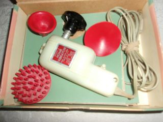 Vintage Wahl Home Electric Massage Vibrator - Model E - with Attachments & Box 2