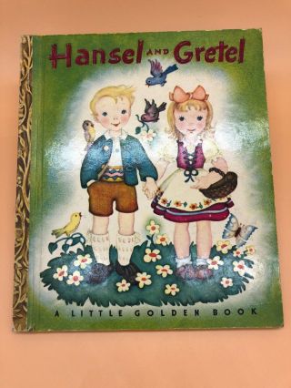 Hansel And Gretel A Little Golden Book Vintage 1943