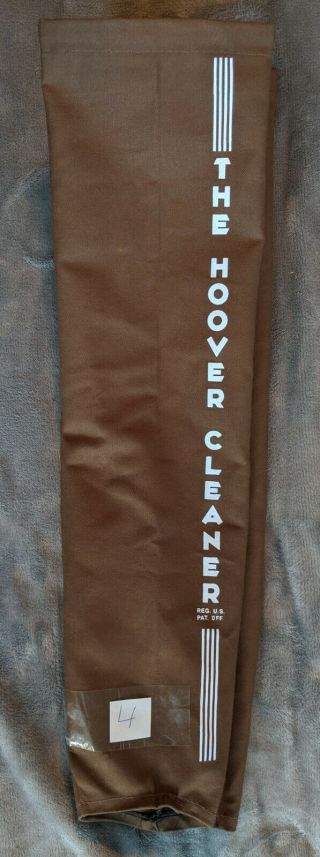 Vintage Hoover Vacuum Cleaner Cloth Fabric Bag Outer Dump Attachment Antique