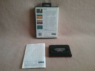Vintage 1989 SEGA Master System Game Wanted Complete 2