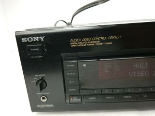 Vintage Sony Str - D915 Audio Video Receiver Stereo Home Theater Surround Sound