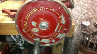 RARE Antique Van Berkel ' s US Slicing Machine Flywheel Vtg Deli Meat Slicer USA 3