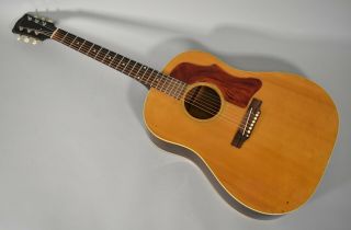 1968 Gibson J - 50 Vintage Natural Finish Acoustic Guitar w/Case 3