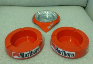 Vintage Marlboro Collectible Ashtrays