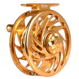 Rider Gold Fly Reel 3/4 5/6 7/8 9/10wt Cnc Machined Aluminum Fly Fishing Reel
