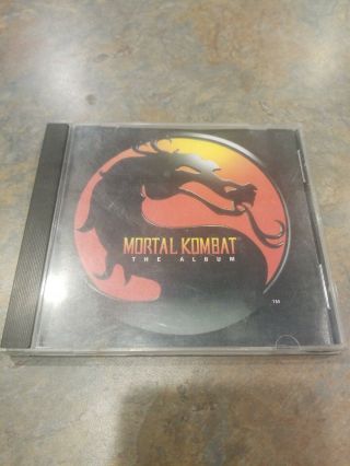 Mortal Kombat The Album The Immortals (cd,  May - 1994) Vintage Video Game Music Cd