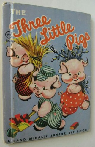 Three Little Pigs Vintage Children 