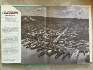 San Francisco Bay Ferry Boats - Vintage Book on History of Ferry System 2