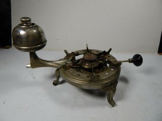 Vintage 1910 Alcohol Stove Manning - Bowman Camping Marine Complete And