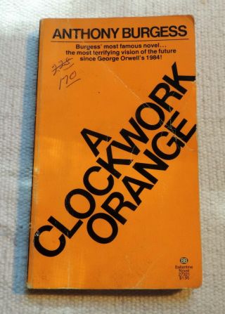 A Clockwork Orange Anthony Burgess Paperback