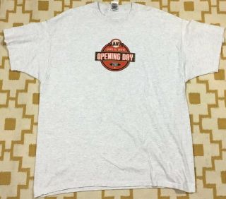 Vtg 2002 San Francisco Giants Opening Day Mlb T - Shirt Men 