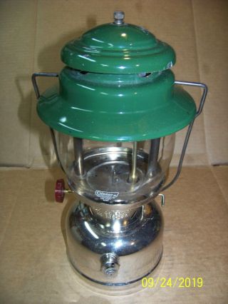 Vintage Coleman 236 Lantern Chrome Fount - Made In Canada - Dated 3/65