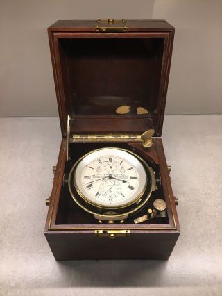 Antique Victor Kullberg Marine Chronometer