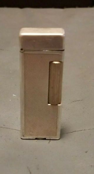 Antique Cigarette Lighter Dunhill Usa Pat.  2102108 Made In Switzerland Roller