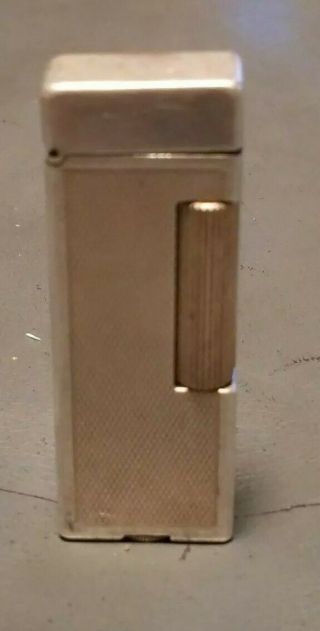 Antique cigarette lighter Dunhill USA Pat.  2102108 Made in Switzerland roller 2
