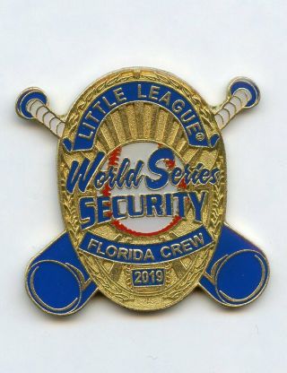 1 Little League Pins; 2019 Little League World Series Security Florida Crew