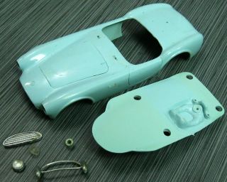 Slot Car Amt Shelby Cobra Roadster Body From Window Box Set Vintage 1/24 Scale