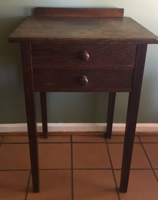 Gustav Stickley Night Stand End Table