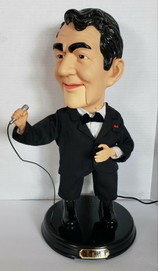 VINTAGE Collectors Edition Dean Martin Animated Singing Gemmy Figurine Doll 2