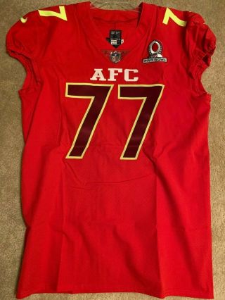 Bengals Rams ANDREW WHITWORTH 2016 Team Issued PRO BOWL Jersey with 2