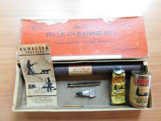 Gunslick Outers Laboratories Vintage Rifle Gun Cleaning Kit No.  400 445 490 444