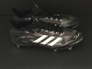 Tim Anderson Chicago White Sox Autographed Signed 2017 Game Cleats Adidas x 2