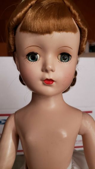 Vintage 13 " Madame Alexander Hard Plastic Doll Possibly Little Women?